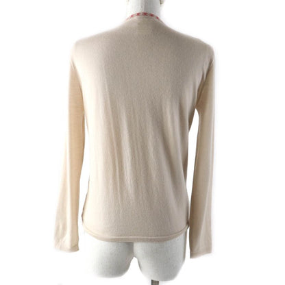 CHANEL Vintage 01S P17962 100% Cashmere Coco Mark Cardigan + Sleeveless Knit