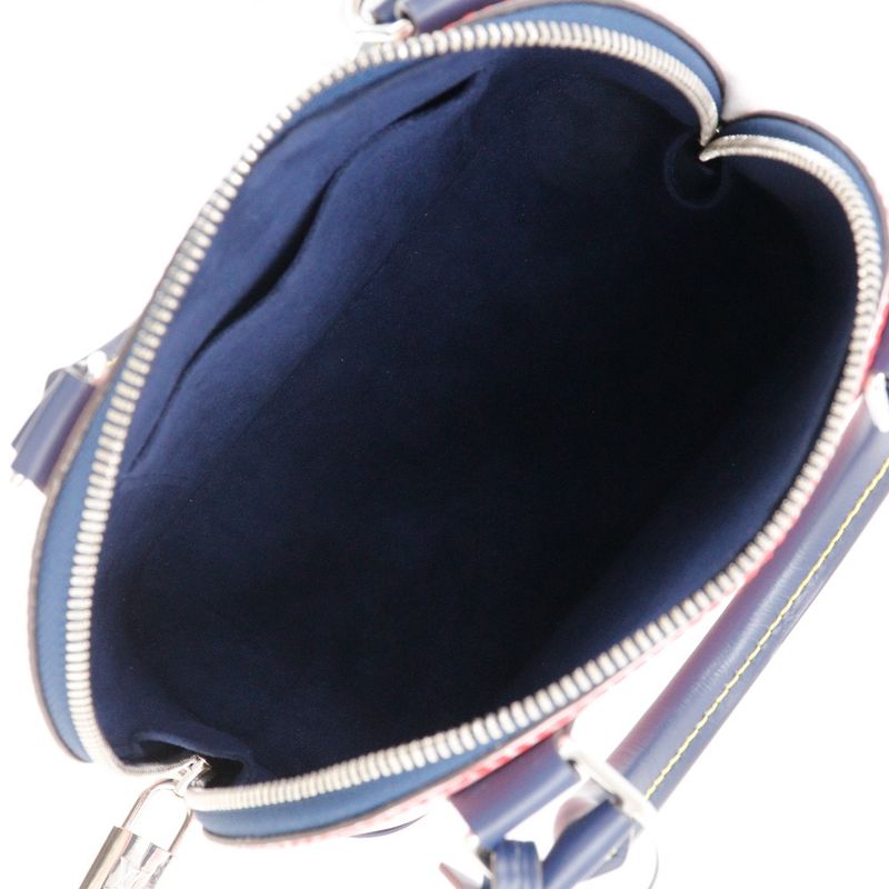 Louis Vuitton Alma BB Epi - Denim 2WAY Shoulder M54548 Epi Leather Red/navy