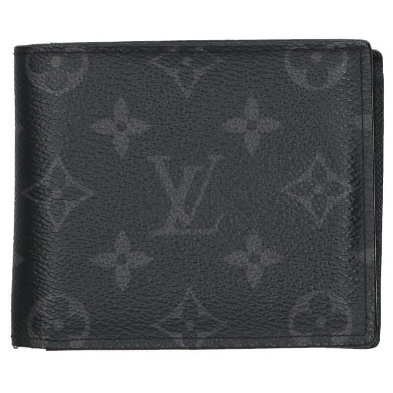Louis Vuitton M62545 Portefeuille Marco Monogram Eclipse Bifold Wallet For Men