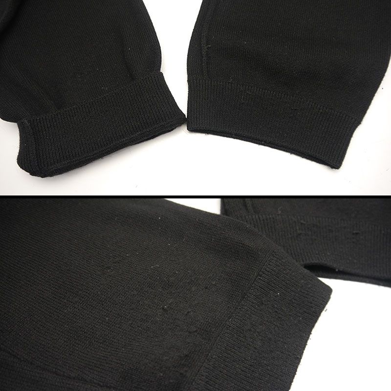 Louis Vuitton Knit Pants Rm201q JZE Hin47w XS Black