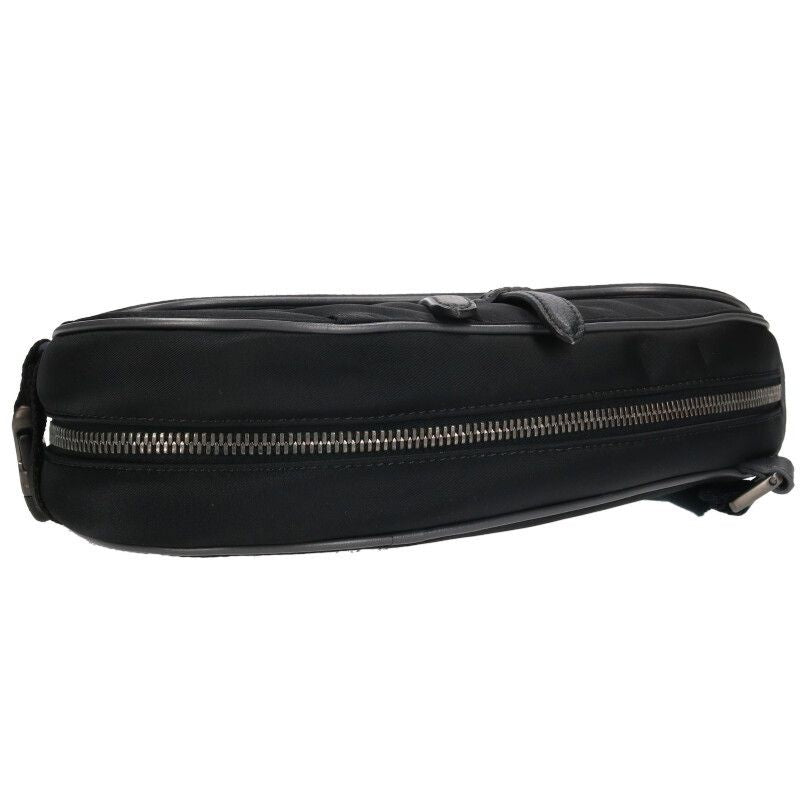 Dior X Sacai Saddle Leather Nylon Shoulder Bag For Men