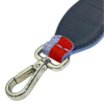 Fendi Strap You Long Shoulder Strap Accessories For Bags Wave Suede Leather Red