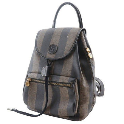 Fendi Pecan PVC Brown Women's Backpack/daypack