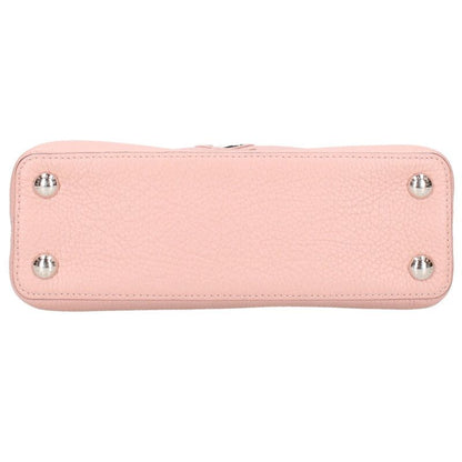 Louis Vuitton M94635 Capucines BB Taurillon Leather Magnolia Handbag Women