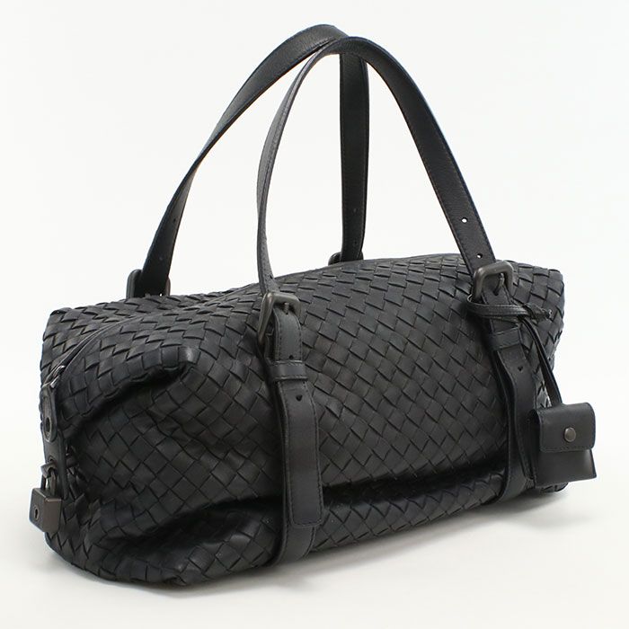 Bottega Veneta Intrecciato Mini Boston Leather Women