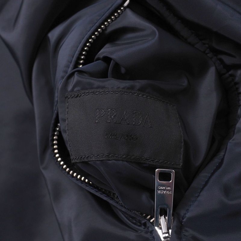 Never UsedMade In 2022Prada Jacket Size 58 Cotton Reversible Jacket Hoody