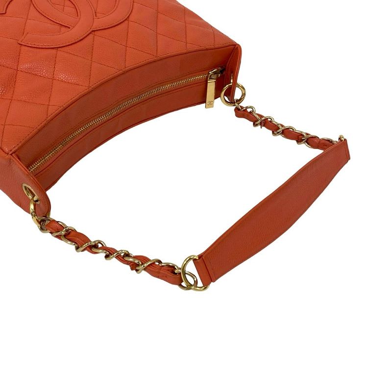 Chanel Chanel Quilted Caviar Leather Semi-one Shoulder Bag Handbag