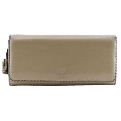 Loewe 182n81f13 Lambskin Beige Ladies Long Wallet