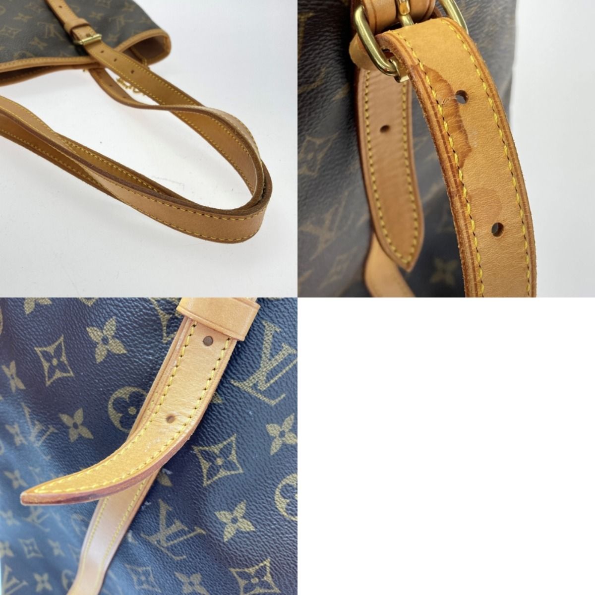 Louis Vuitton Monogram Monogram Bucket GM M42236 Tote Bag Shoulder Bag