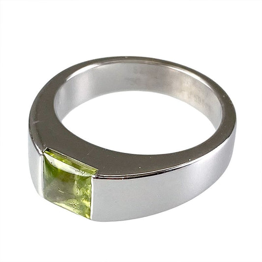 Cartier Peridot Tank Ring