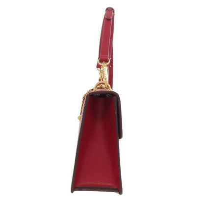 Gucci 524405 Sylvie GG Shoulder Bag Leather Women