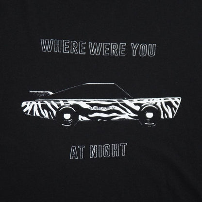 Saint Laurent Paris Short Sleeve T-shirt Size XS Print Cut And Sewn Car Made In