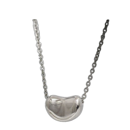 Tiffany & Co Bean Necklace Silver Elsa Peretti Polished