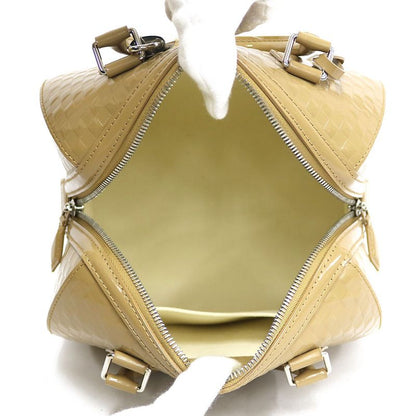 Louis Vuitton Speedy Cube MM Damier Faceted Handbag Leather M48905 Beige Women