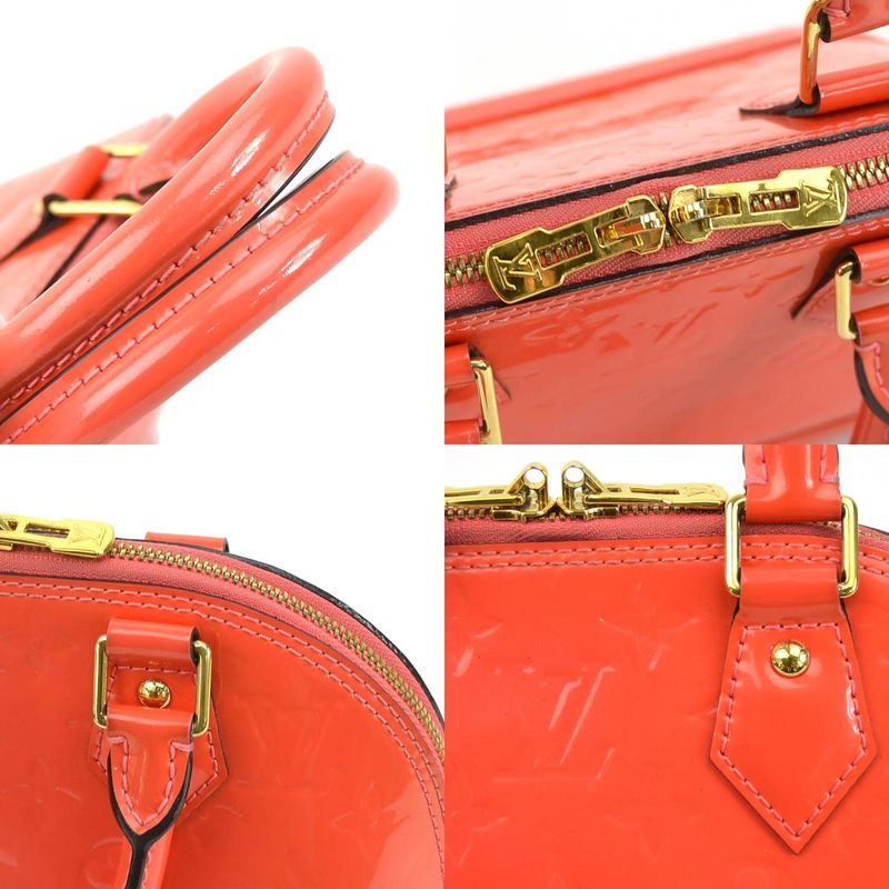 Louis Vuitton Crossbody Shoulder Bag Handbag Monogram Vernis Alma BB