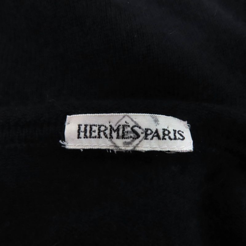 Hermes Vintage Cashmere Silk Blend Margiela Period Long Sleeve Cardigan +