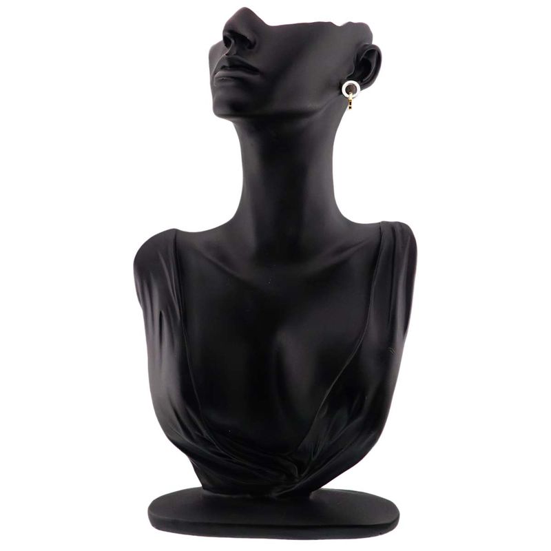 Tiffany & Co Tiffany & Co Double Circle Earrings YG SV Yellow Gold Silver 750