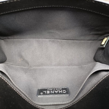 Chanel Boy Chanel Black Lamb Skin A6708619140188