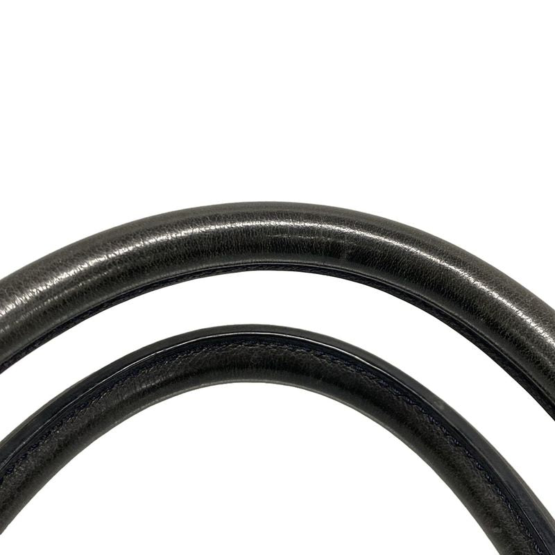 Celine Tote Bag Macadam Pattern Dark Navy Ivory And Multi Leather