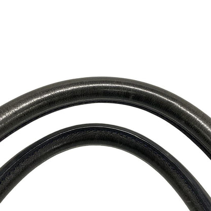 Celine Tote Bag Macadam Pattern Dark Navy Ivory And Multi Leather