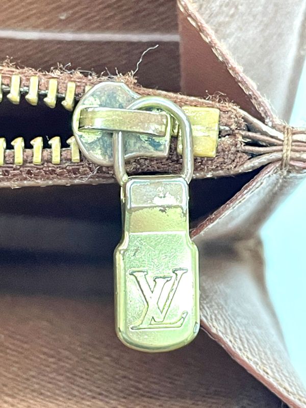 Louis Vuitton Monogram Portefeuille Sarah Long Wallet M61734 Brown Made In