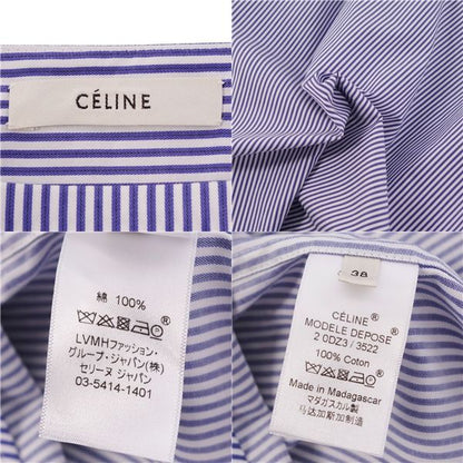Celine Shirt Phoebe Period Long Sleeve Long Sleeve Stra