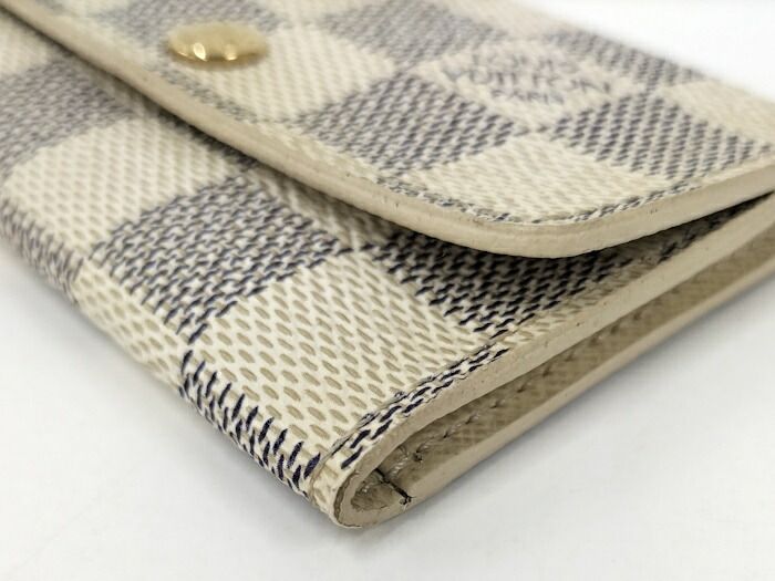 Louis Vuitton Multicles 6 6-ribbon Key Case Damier Azure N61745