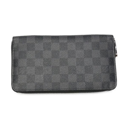 Louis Vuitton N63077 Damier Graphite Round Zipper Zippy