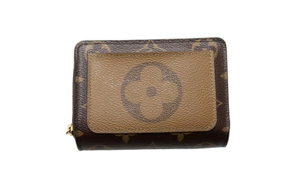Louis Vuitton Monogram Giant Reverse Portefeuille Lou Leather Bifold Wallet