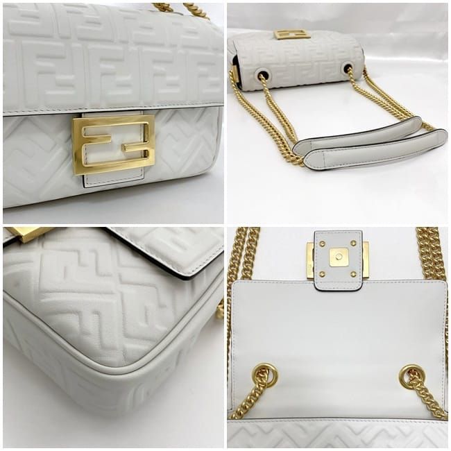 Fendi Shoulder Bag Baguette Chain Midi F21733