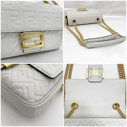 Fendi Shoulder Bag Baguette Chain Midi F21733