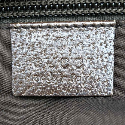 Gucci 131229 Handbag Beige And Brown GG Canvas Sherry Line Ladies Men