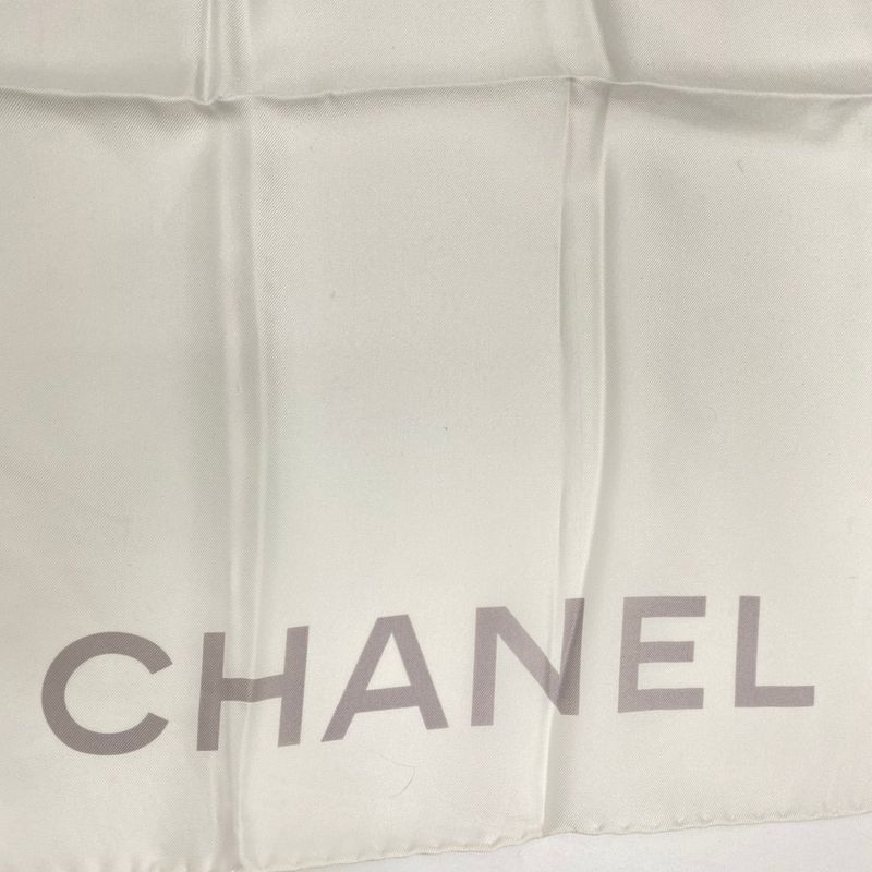 Chanel Scarf Silk Large Size Coco Mark Logo Multicolor 85x85cm (33.46in)