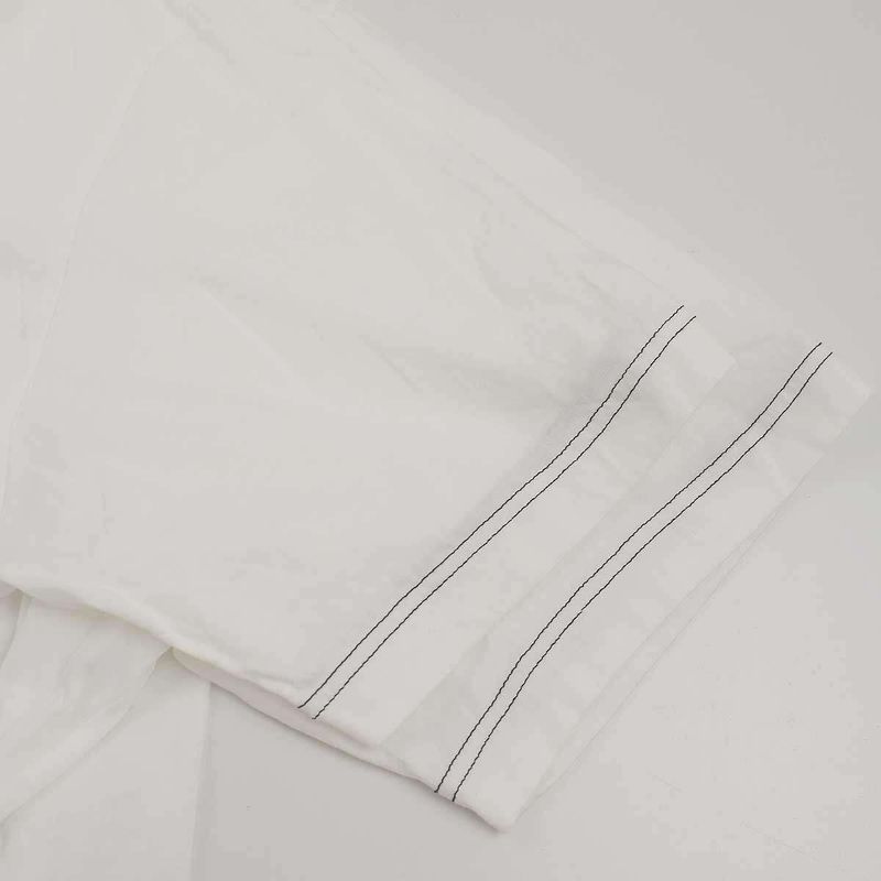 Prada 22ss Logo Plate Nylon Pocket T-Shirt Ujn790 10d3 White XS