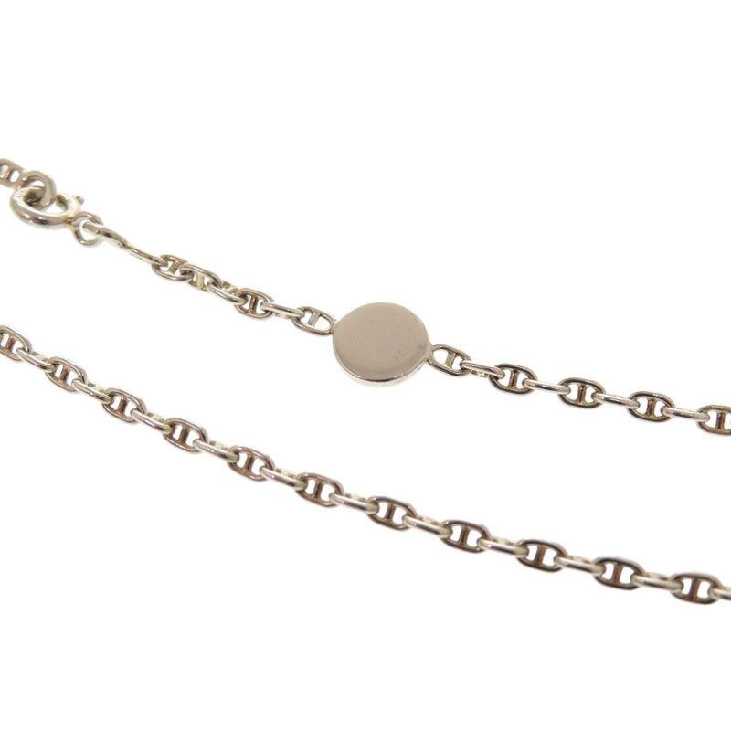 Hermes Chaine D'ancre Mini Serie 40cm (1575in) Silver 925 Necklace 1381 Hermes