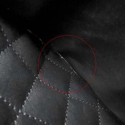 Chanel Tote Bag Cambon Line Medium Leather Enamel Black Silver Hardware Black