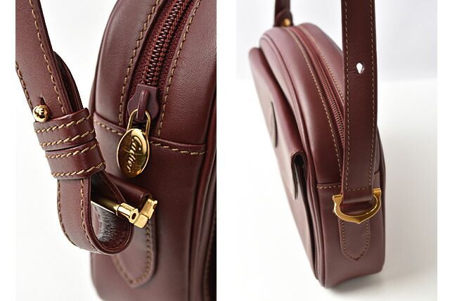 Cartier Shoulder Bag Crossbody 2way Must Line Cartier Mini Bag Vintage Bag