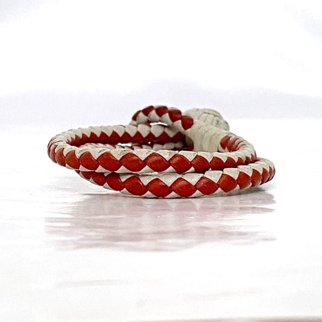 Bottega Veneta Bracelet Ec22715 White Red