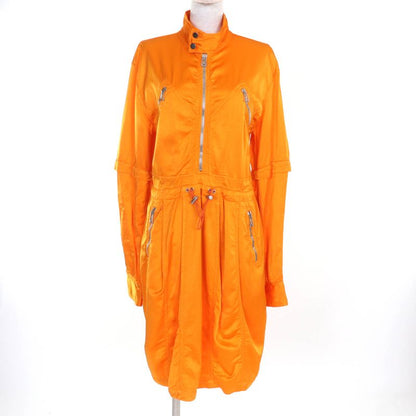 Bottega Veneta 2021 682062 Fluid Satin Utility Dress With Waist