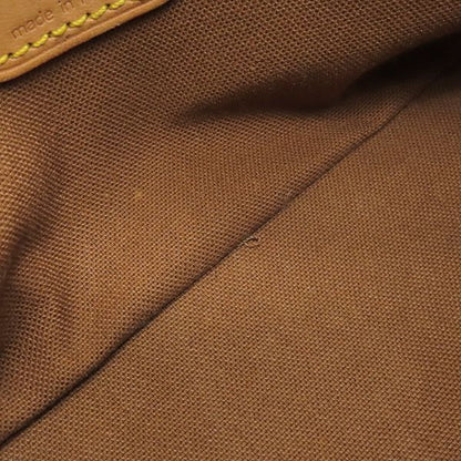 Louis Vuitton Shoulder Bag Trotter Monogram Canvas Monogram Gold Hardware Tea