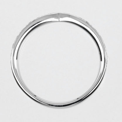 Tiffany & Co Harmony Pt950platinum And Diamonds #6.5 Ladies 2.44g Ring