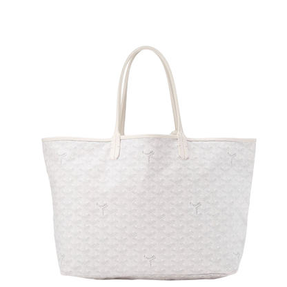 Goyard [goyard] Saint-louis PM Tote Bag Coated Canvas White With Silver