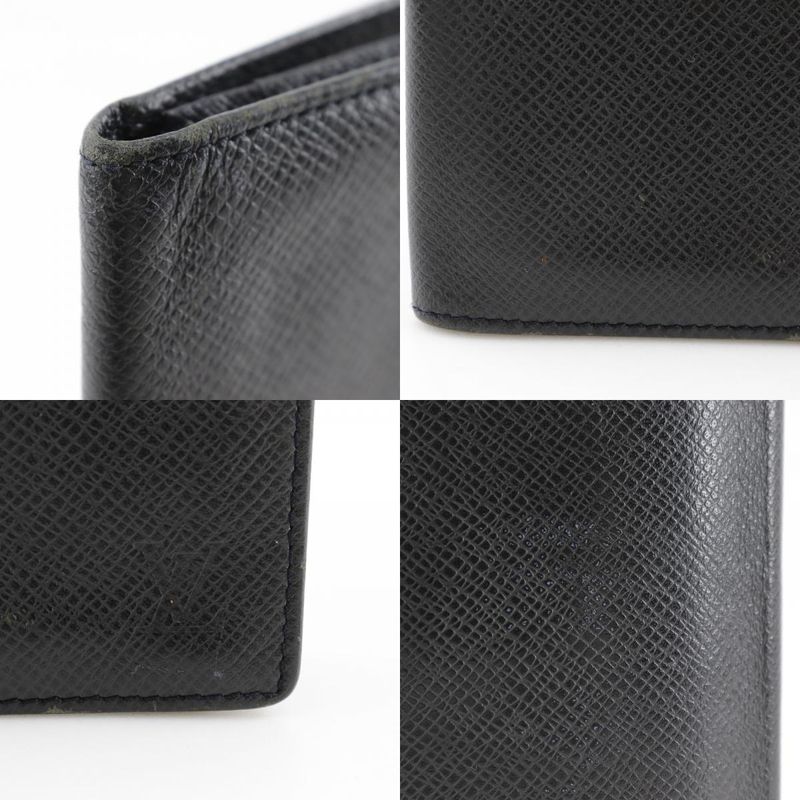 Louis Vuitton Porte Cult Cles Di M31002 Taiga Ardoise Ct0075 Men's Wallet