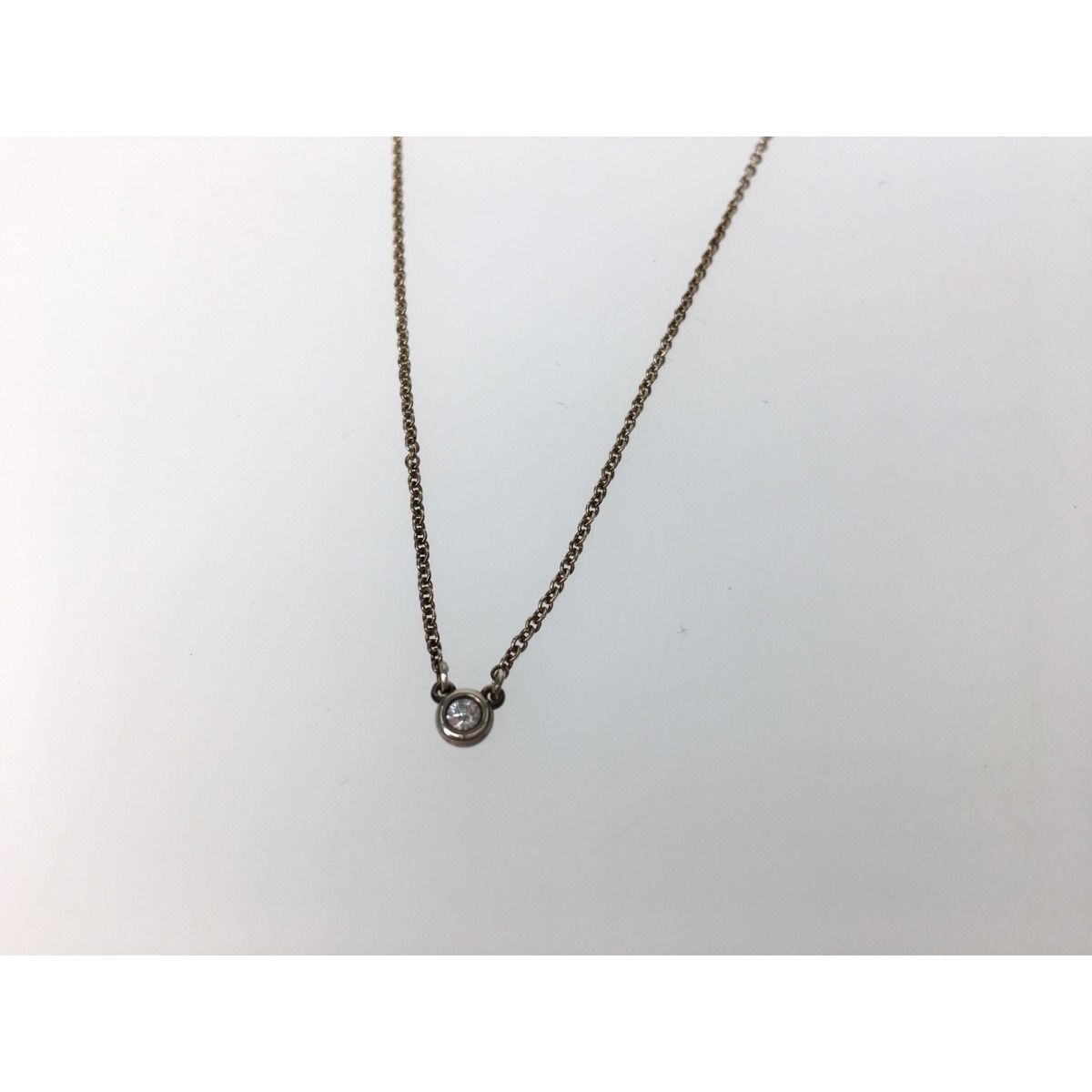 Tiffany & Co Tiffany Women's Necklace Visor Yard Silver 925 40cm (15.75in)