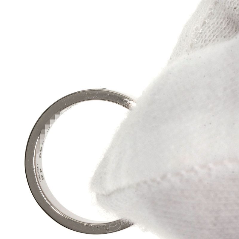 Cartier Love Ring #48 Ring - 18K White Gold Ladies