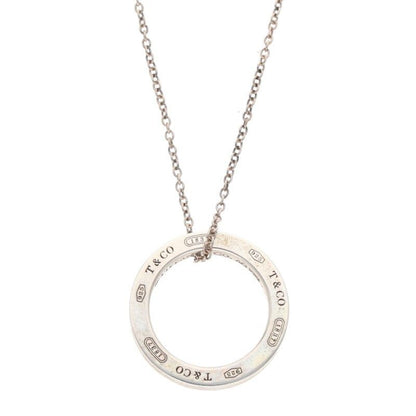 Tiffany & Co 1837 Circle Silver Necklace Women