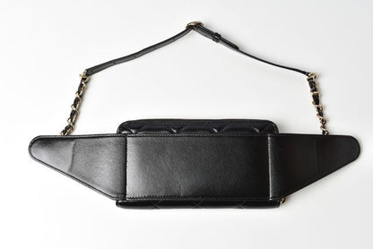 Chanel Chain Wallet Body Bag Long Wallet Chanel Phone Shoulder Lambskin