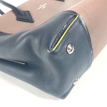 Louis Vuitton Handbag Tote W Cuir Orfebvre M94481 Leather Brown