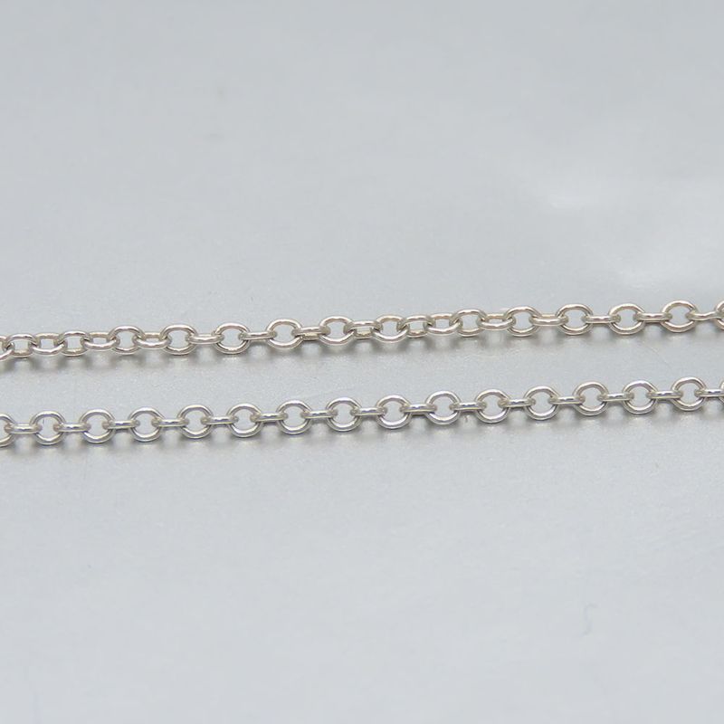 Tiffany & Co Necklace Full Heart 925 Silver Approx 3.5g Silver Elsa Peretti