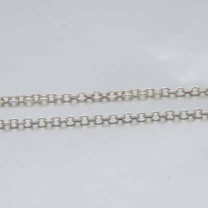 Tiffany & Co Necklace Full Heart 925 Silver Approx 3.5g Silver Elsa Peretti